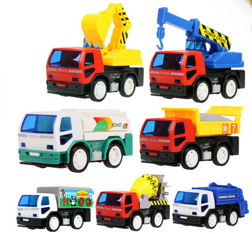 Plastic toy truck