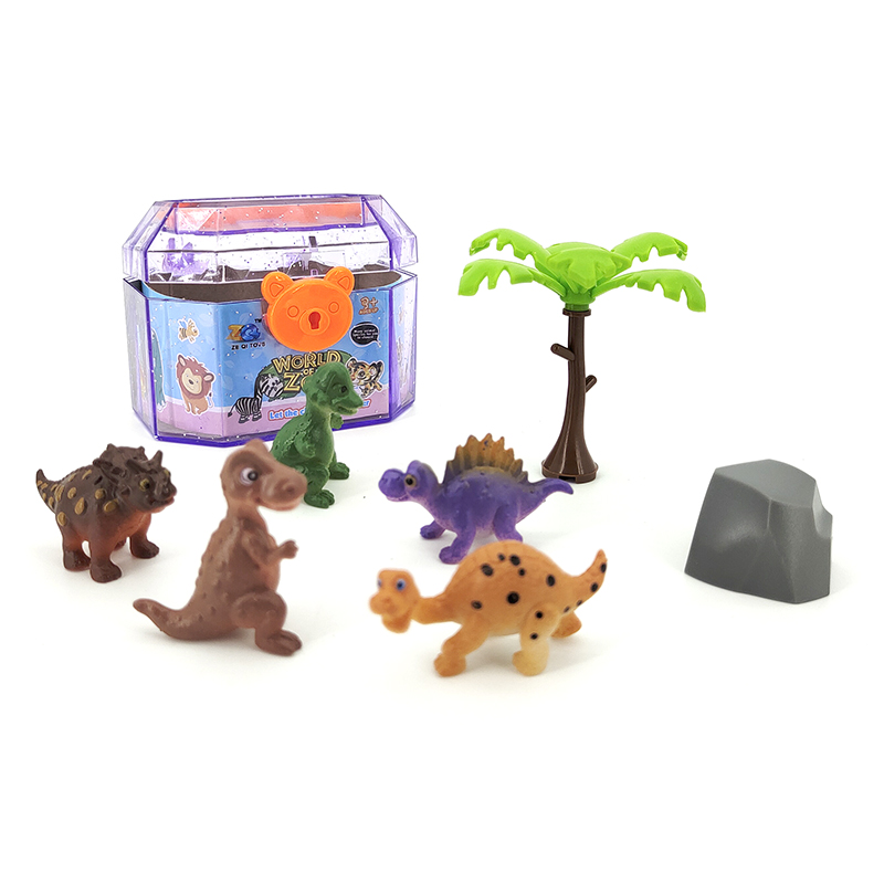 mini animal model toy pvc dinosaur wild animal farm animal