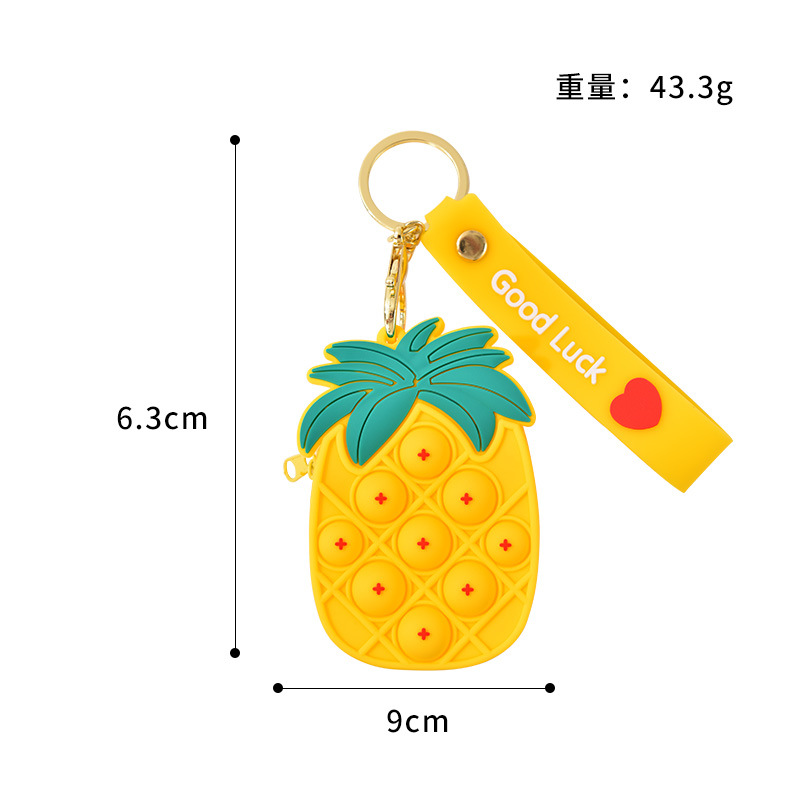 Pineapple coin purse